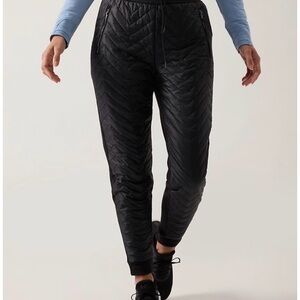 Athleta Solstice Quilted Joggers Size 12